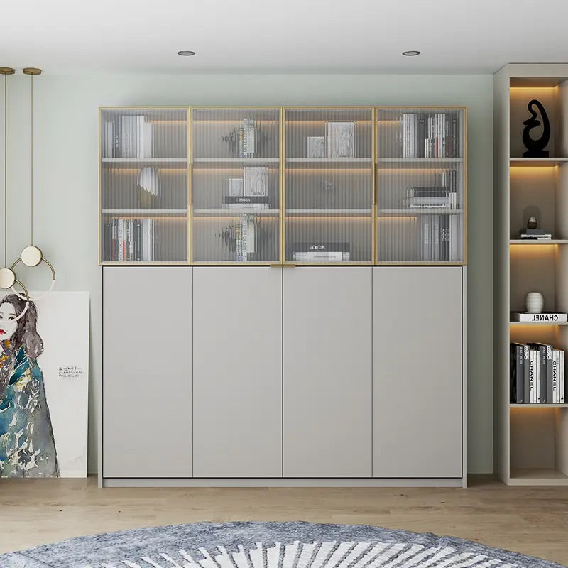 Custom Murphy Bed With Bookcase & Wardrobe — detail view 02
