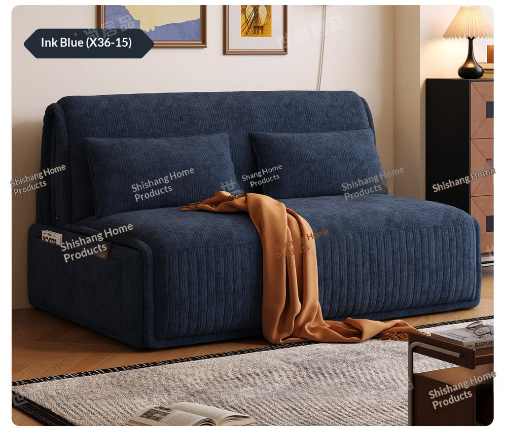 Electric Sofa Bed With Storage & Pet-Resistant Fabric — detail view 03