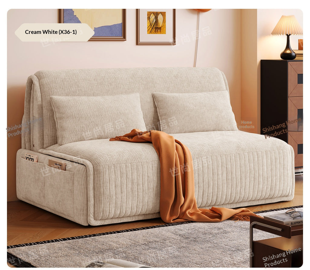 Electric Sofa Bed With Storage & Pet-Resistant Fabric — detail view 05