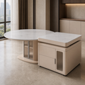Island Dining Table With Induction Cooktop