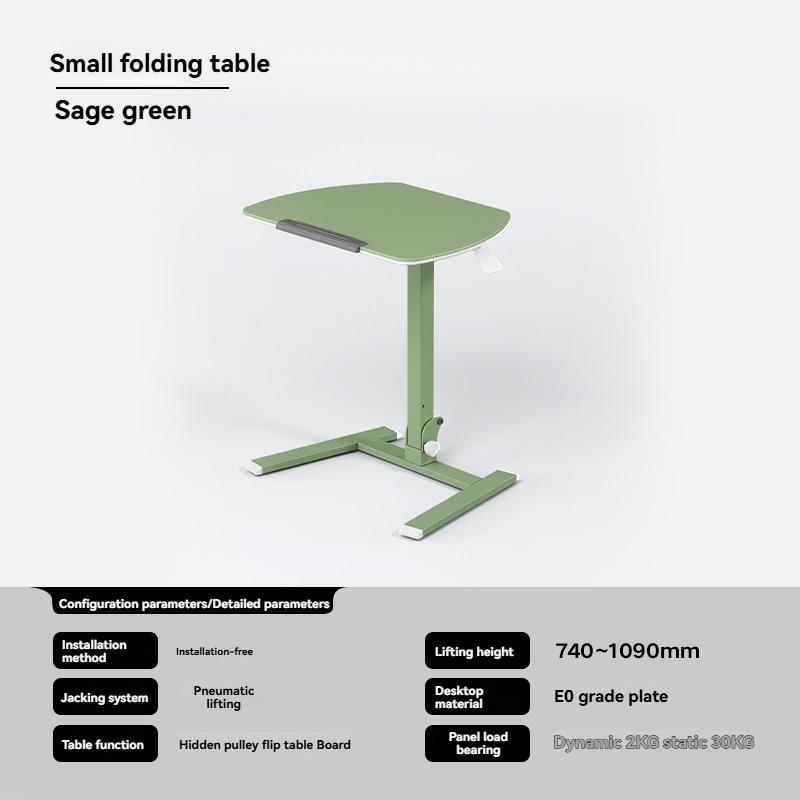 Mobile Height-Adjustable Bedside Table — detail view 03