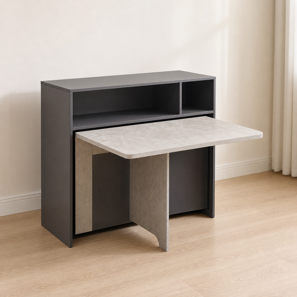 Nordic Extendable Folding Dining Table for Small Spaces
