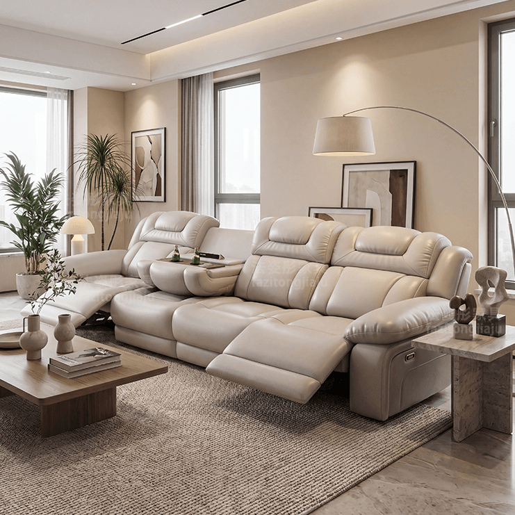Space-Capsule Recliner Sofa for Home Theatre — detail view 02