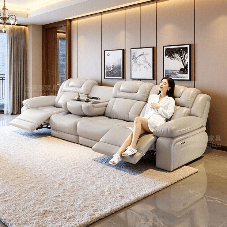 Space-Capsule Recliner Sofa for Home Theatre — detail view 03