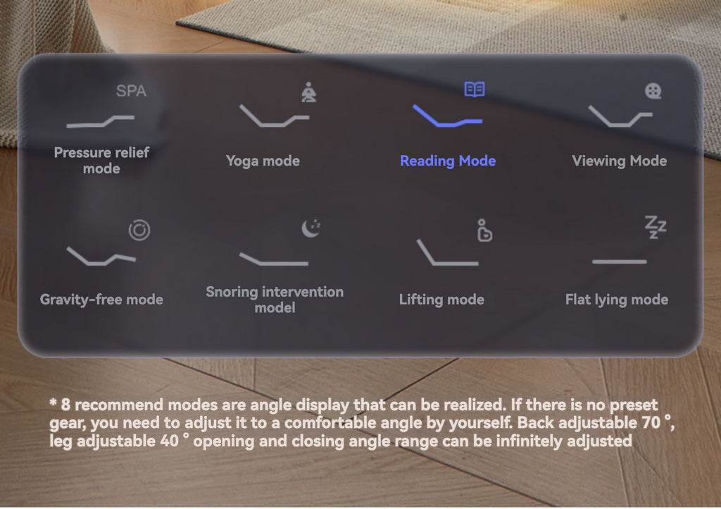 Zero-Gravity Electric Massage Mattress — detail view 02